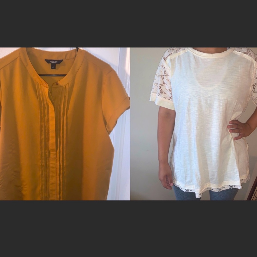 🌺3/$15 Vera Wang & WhiteStitch women’s blouses